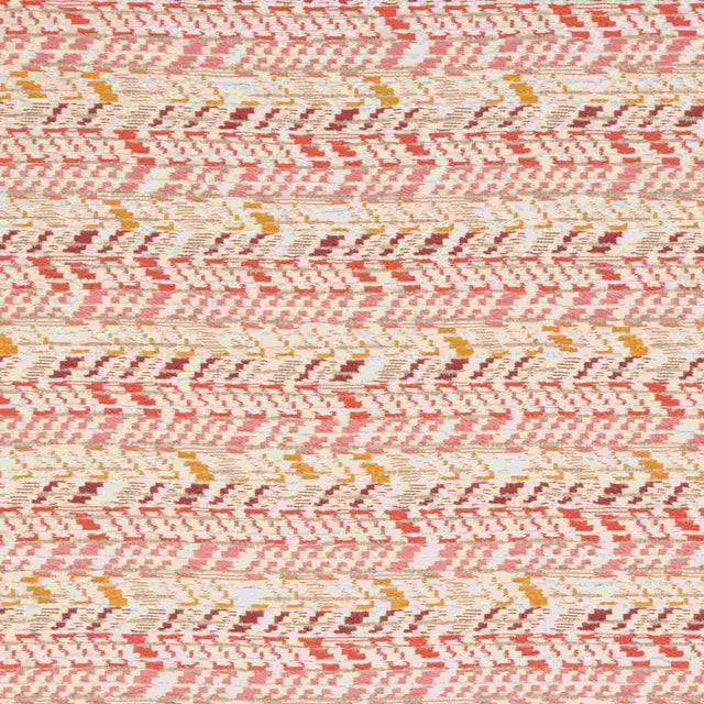 Sample of Bella Dura Arizona Persimmon 7344 Upholstery Fabric