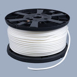 Neobraid Polyester Cord #8 - 1/4 inch x 500 feet White