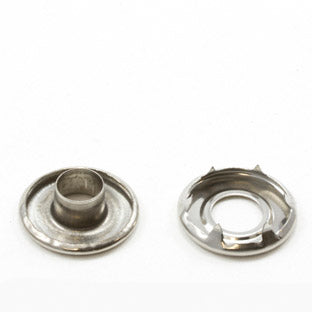 DOT Self-Piercing Rolled Rim Grommet with Spur Washer #1 (20MNS7715000TXG) Stainless Steel 5/16 inch 1-gross