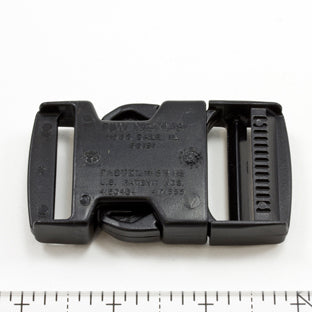 Fastex Side Release Buckle 1-1/2" Acetal Black