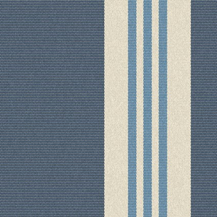 Sample of Outdura Tory Indigo 8029 Modern Textures Collection - Reversible Upholstery Fabric
