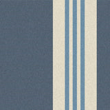 Sample of Outdura Tory Indigo 8029 Modern Textures Collection - Reversible Upholstery Fabric