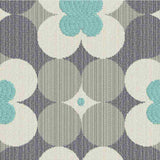 Sample of Outdura Poppy Capri 7503 Ovation 3 Collection - Lofty Blue Upholstery Fabric