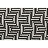 Sample of Sunbrella by Magitex Bora Bora Black Pacific Collection Upholstery Fabric