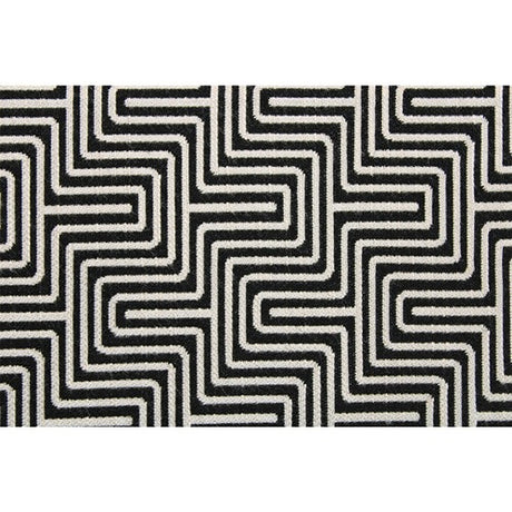 Sample of Sunbrella by Magitex Bora Bora Black Pacific Collection Upholstery Fabric