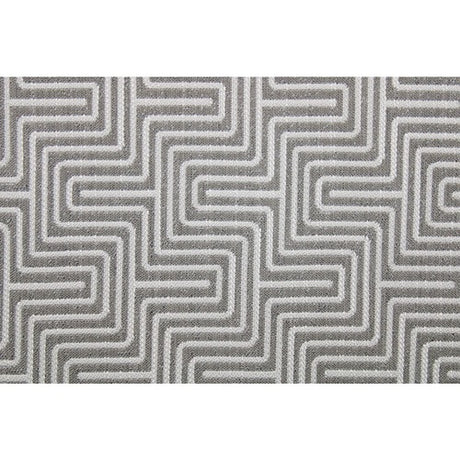 Sample of Sunbrella by Magitex Bora Bora Grey Pacific Collection Upholstery Fabric