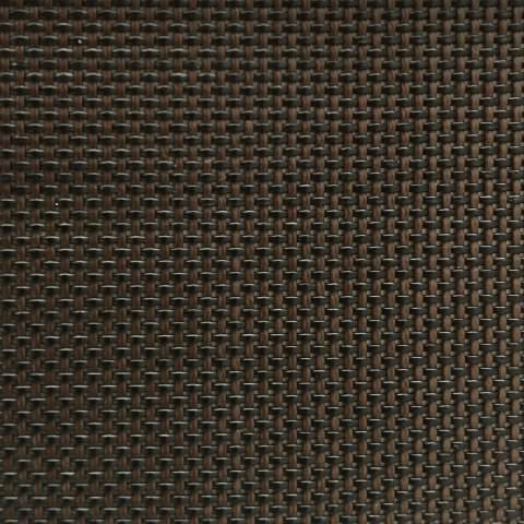 By the Roll - Textilene 90 Black / Brown T18DCT027 72 inch Shade / Mesh Fabric