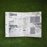 By The Sheet (3 sheets) CrystalClear Uncoated Clear Vinyl 40 Gauge x 54 inches x 110 inches Light Smoke