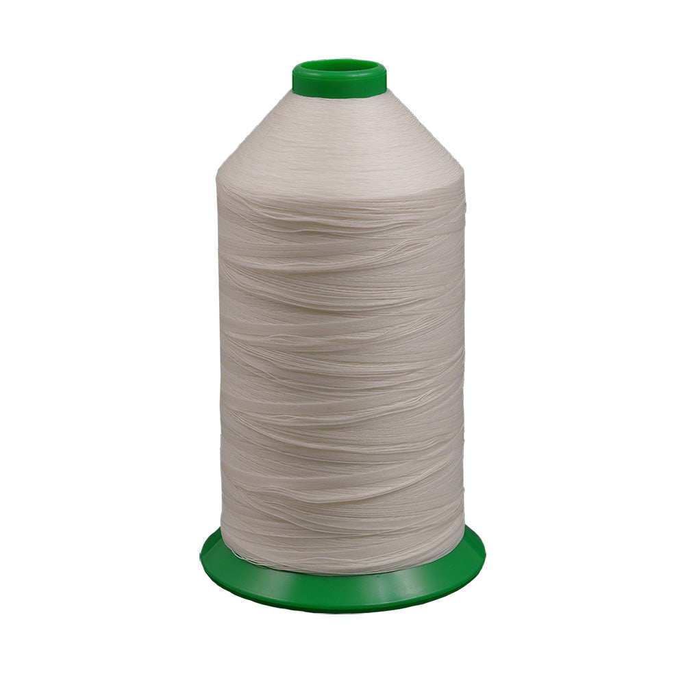 A&E Poly Nu Bond Twisted Non-Wick Polyester Thread Right Twist Size 138 White