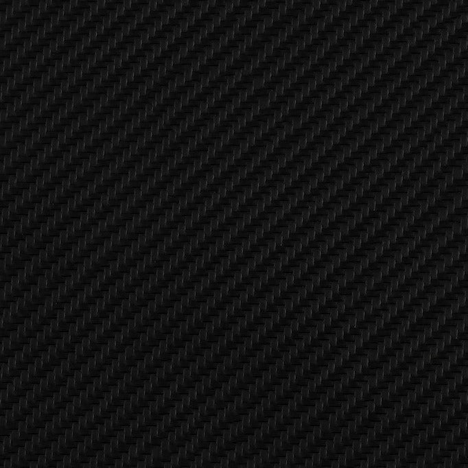 Sample of Softside Carbon Fiber 1100 Black Automotive / Marine Upholstery Fabric