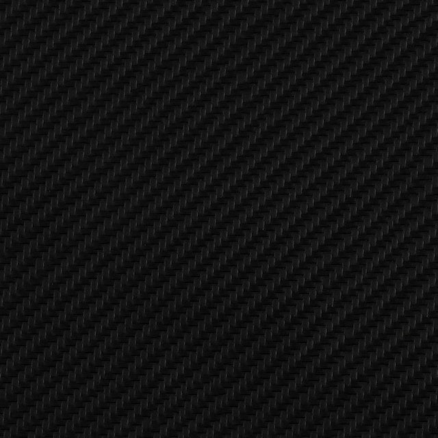 Sample of Softside Carbon Fiber 1100 Black Automotive / Marine Upholstery Fabric