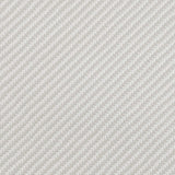 Sample of Softside Carbon Fiber 1102 Pearl White Automotive / Marine Upholstery Fabric