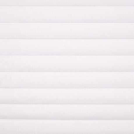 Causeway Bright White Roll-n-Pleat Marine Upholstery Fabric