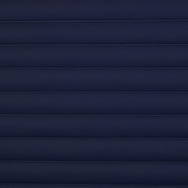 Causeway Dark Blue Roll - n - Pleat Marine Upholstery Fabric - Outdoor Textiles