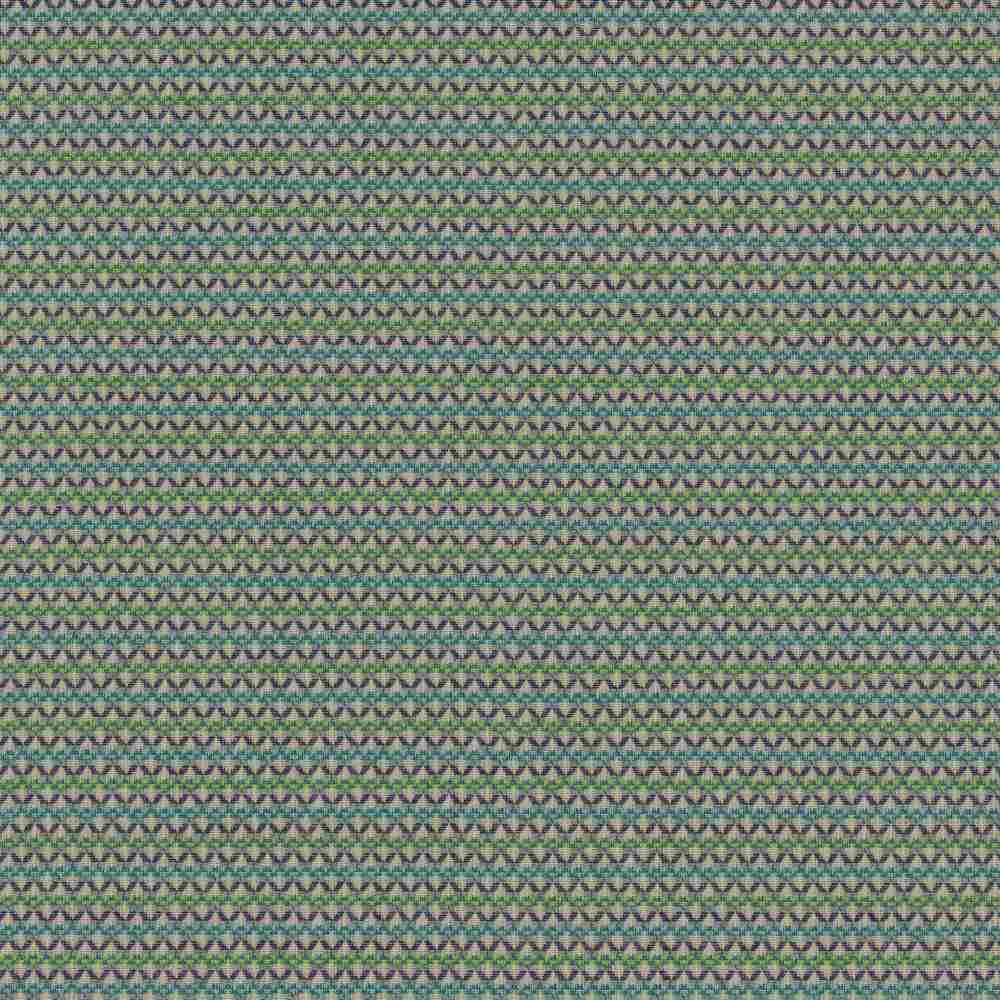 Sample of Sunbrella by Mayer Huipil Peacock 450-004 Wonderlust Collection Upholstery Fabric
