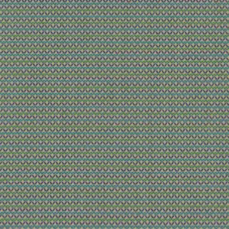 Sample of Sunbrella by Mayer Huipil Peacock 450-004 Wonderlust Collection Upholstery Fabric