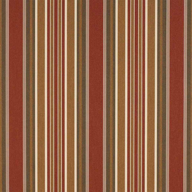Sunbrella Eastland Redwood 4813-0000 46-Inch Stripes Awning / Shade Fabric