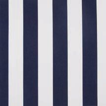 Sample of Sattler True Blue 9612 Big Sur 60-inch Stripes Shade / Marine Fabric