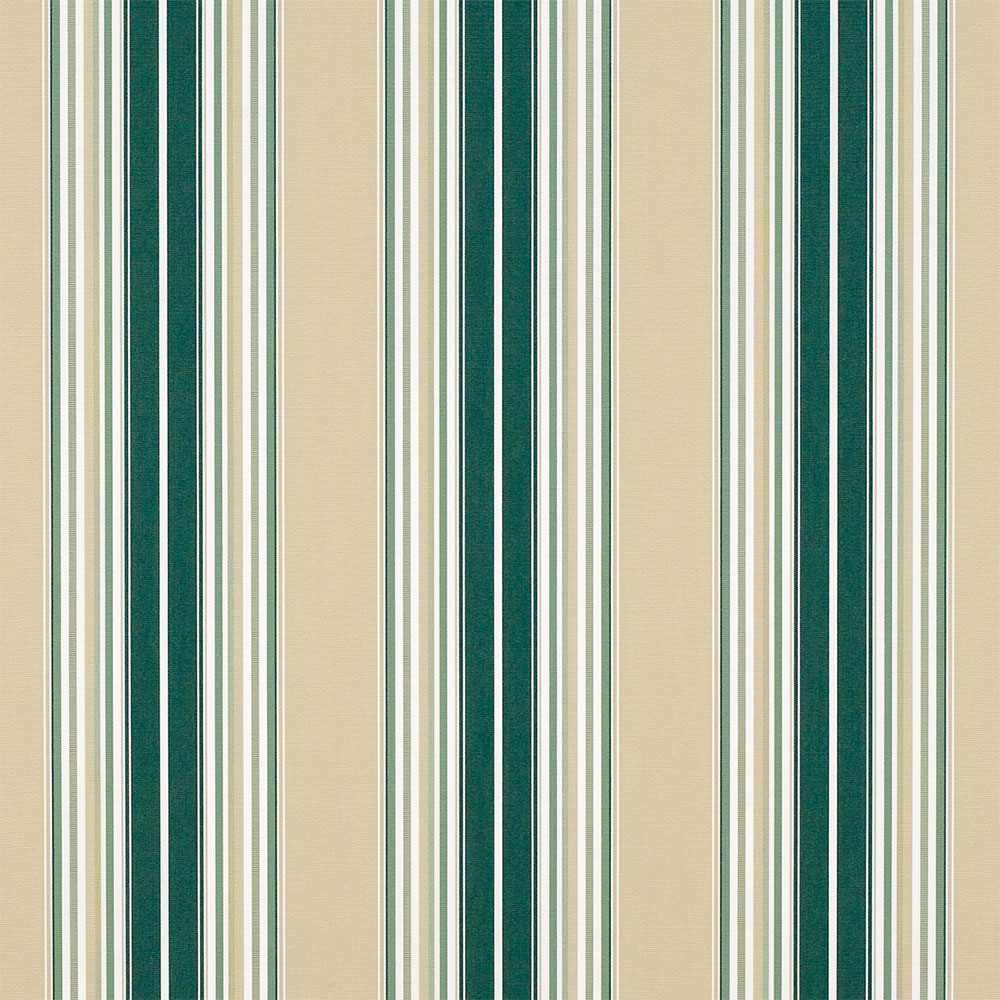 Sunbrella Forest / Beige / Natural / Sage Fancy 4932-0000 46-Inch Stripes Awning / Shade Fabric