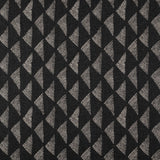 Sunbrella Etched Angles II Char 146470-0001 Upholstery Fabric