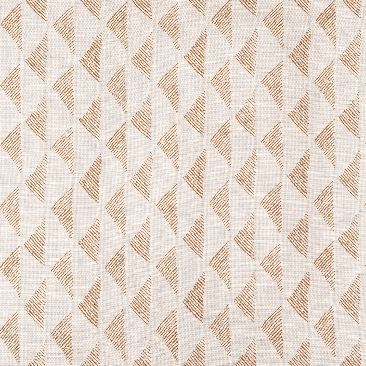 Sunbrella Etched Angles Cognac 146469-0002 Upholstery Fabric