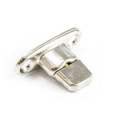 Common Sense Turn Button Double Height Two Screw Holes 91-XB-78323-2A Nickel Plated Brass 1000 pack