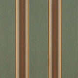 Sample of Sunbrella Vintage Bar Stripe Forest 4949-0000 46-Inch Stripes Awning / Shade Fabric