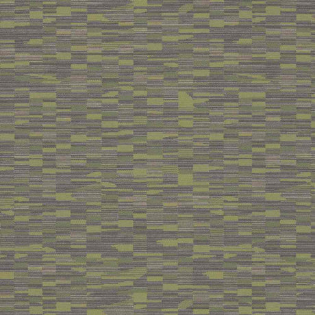 Sample of Sunbrella by Mayer Collage Jade 417-003 Imagine Collection Upholstery Fabric