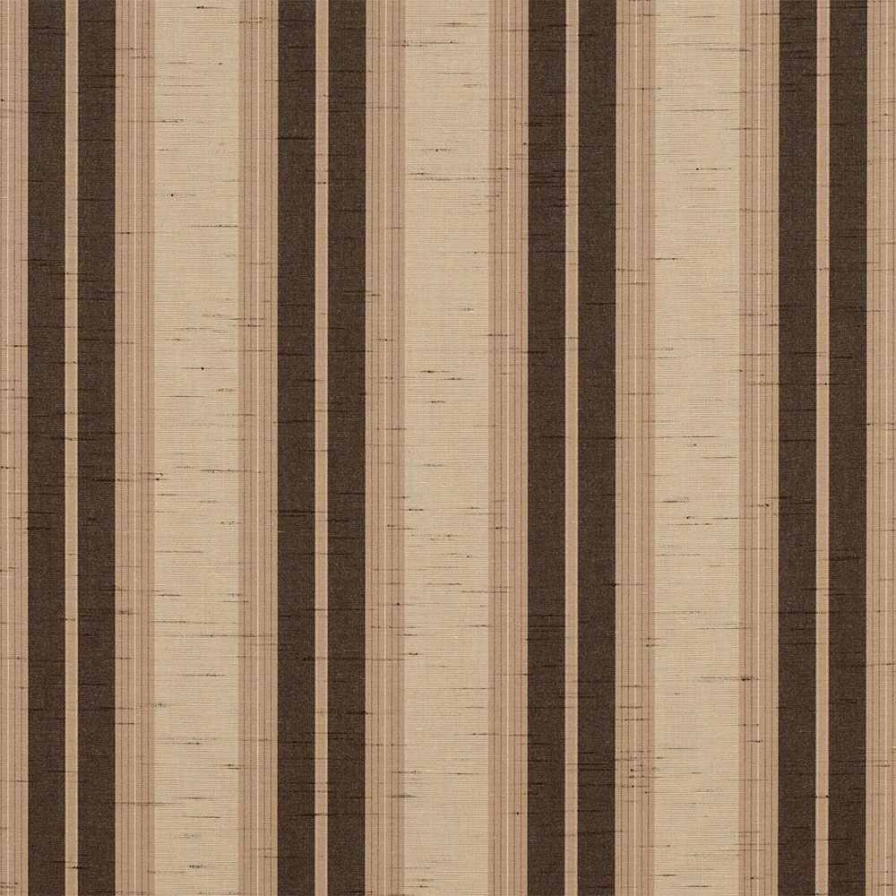 Sunbrella Chocolate Chip Fancy 4776-0000 46-Inch Stripes Awning / Shade Fabric