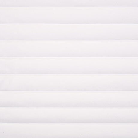 Causeway Bright White Roll-n-Pleat Marine Upholstery Fabric