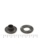 DOT Grommet with Plain Washer #00 (201070001611TXG) Government Black Brass 3/16 inch 1-gross