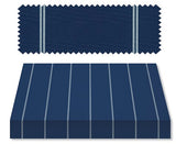 Recacril Fantasia Stripes Brooklyn R-052 47-inch Shade / Marine Fabric