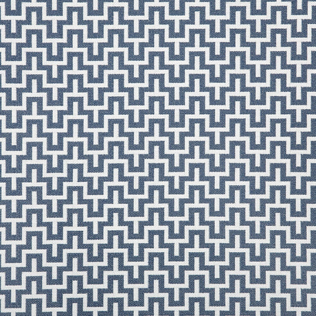 Sample of Sunbrella Underline Denim 146035-0001 Upholstery Fabric