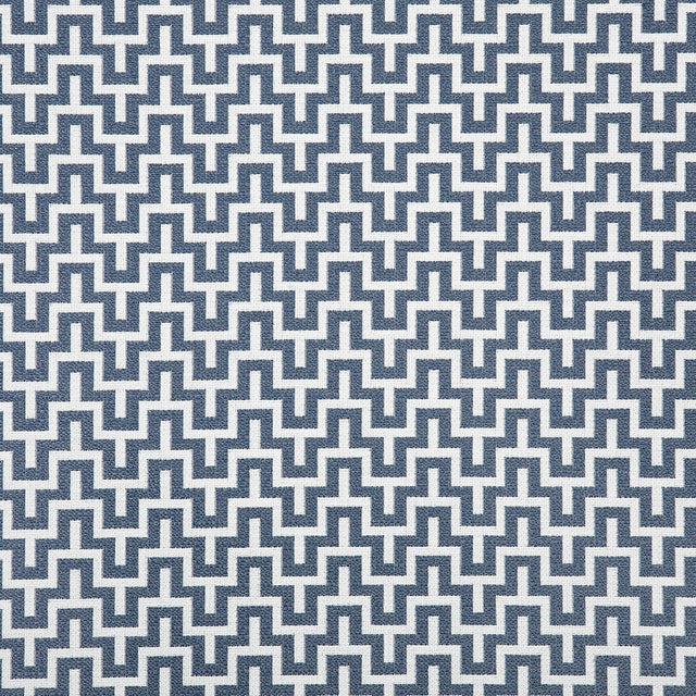 Sample of Sunbrella Underline Denim 146035-0001 Upholstery Fabric
