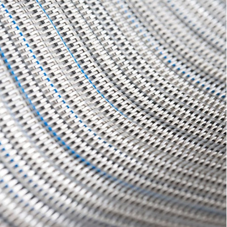 By the Roll - Textilene Dense Weave Indention / Blue T91H5W041 54 inch Sling Fabric