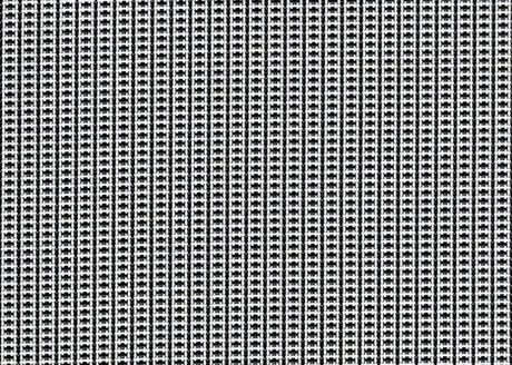 Sample of Textilene Dense Weave Luxe Black T91D5T070 54 inch Sling Fabric