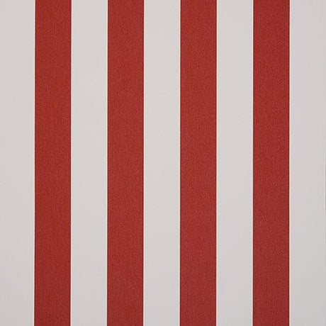 Dickson Paris Rouge Red / Natural 8557 North American Collection Awning / Shade Fabric