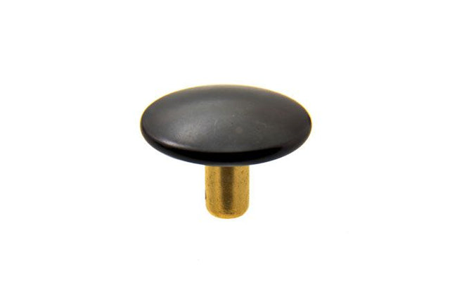 DOT Durable Cap 93-X2-10112--1B Government Black Brass 5/16 inch 100 pack