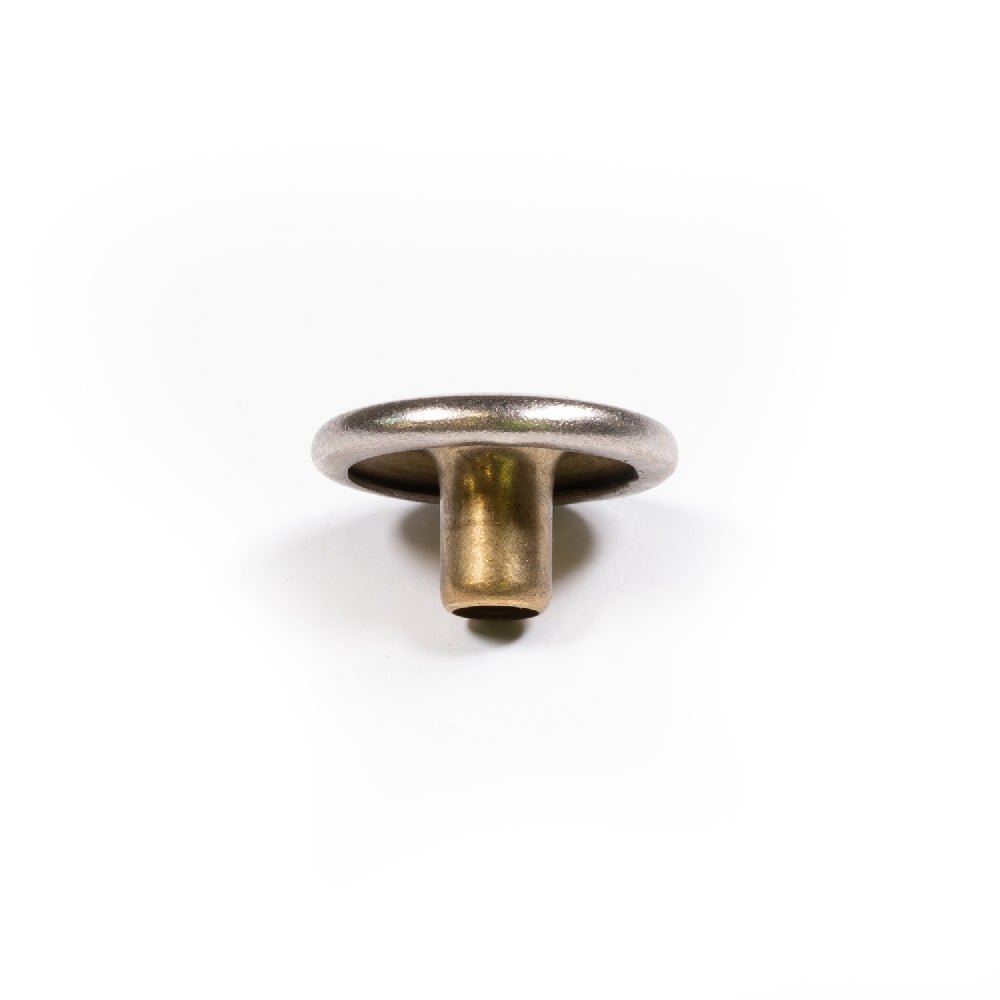 DOT Durable Cap 93-X2-10129-1A Short Barrel Nickel-Plated Brass 3/16 inch 100 pack