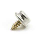 DOT Durable Screw Stud Nickel-Plated Brass / Steel Screw 3/8 Inch