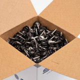 DOT Durable Screw Stud 93-X8-103937-1C Government Black Brass / Stainless Steel Screw 5/8 inch 100 pack
