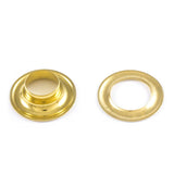 DOT Grommet with Plain Washer #5 (200070550001TXG) Bright Brass 5/8 inch 1-gross