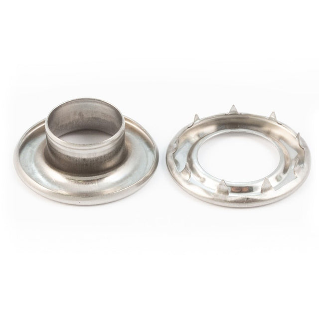 DOT Rolled Rim Grommet with Spur Washer #5 (20MNS77550001XG) Stainless Steel 5/8 inch 1-gross