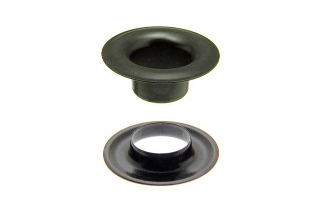 DOT Sheet Metal Grommet with Neck Washer #00 (20-007N0001611XG) Government Black Brass 3/16 inch 1-gross