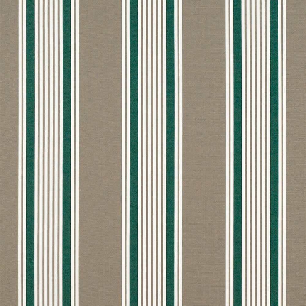 Sunbrella Taupe 5-Bar 4907-0000 46-Inch Stripes Awning / Shade Fabric