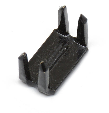 YKK Vislon #5 Bottom Stop - Black 100 pack