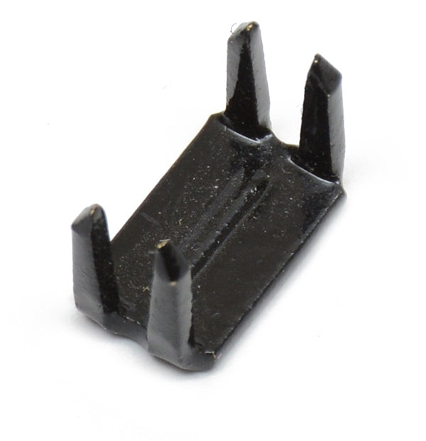 YKK Vislon #5 Bottom Stop - Black 100 pack