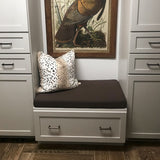 Sunbrella Canvas Mink Brown SJA 3127 137 European Collection Upholstery Fabric