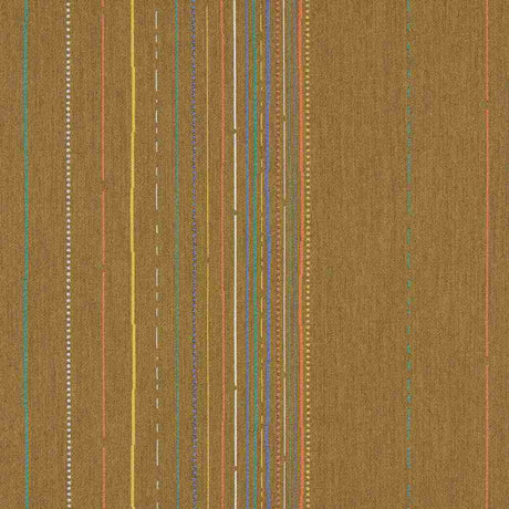 Sample of Sunbrella by Mayer Wilson Harvest 436-002 Vollis Simpson Collection Upholstery Fabric