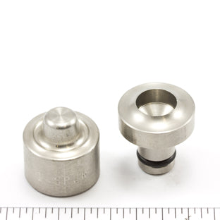 Pres-N-Snap Tool Die Set for #1 Grommets with Spur Washers